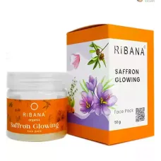 Ribana Saffron Glowing Face Pack - 50G